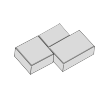 Cityline (10/20/30 x 20 x 6 cm) Cityline (10/20/30 x 20 x 6 cm)